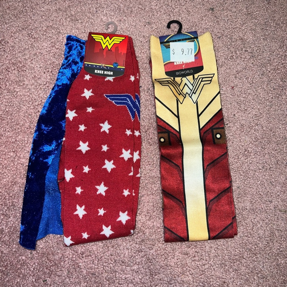 Wonder Woman sock bundle
